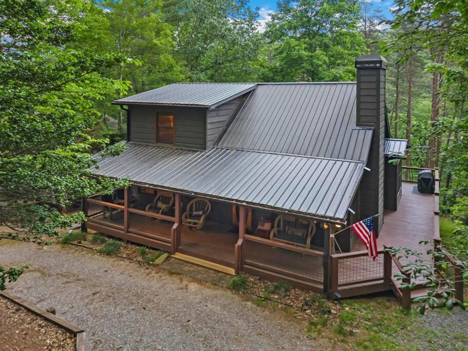 Lakeside Retreat Hot Tub Fishing Hiking Ellijay Buitenkant foto
