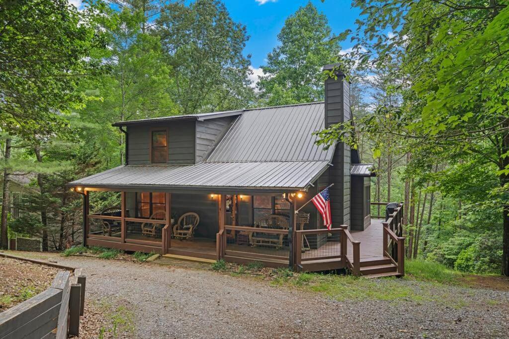 Lakeside Retreat Hot Tub Fishing Hiking Ellijay Buitenkant foto