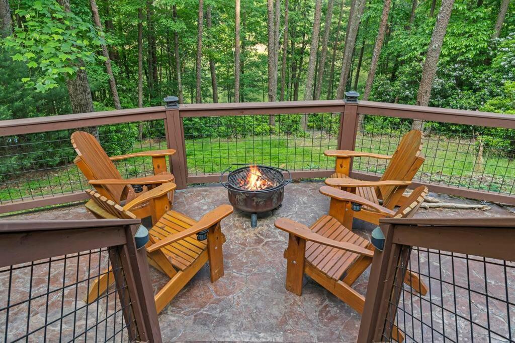 Lakeside Retreat Hot Tub Fishing Hiking Ellijay Buitenkant foto