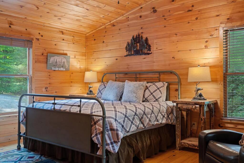 Lakeside Retreat Hot Tub Fishing Hiking Ellijay Buitenkant foto