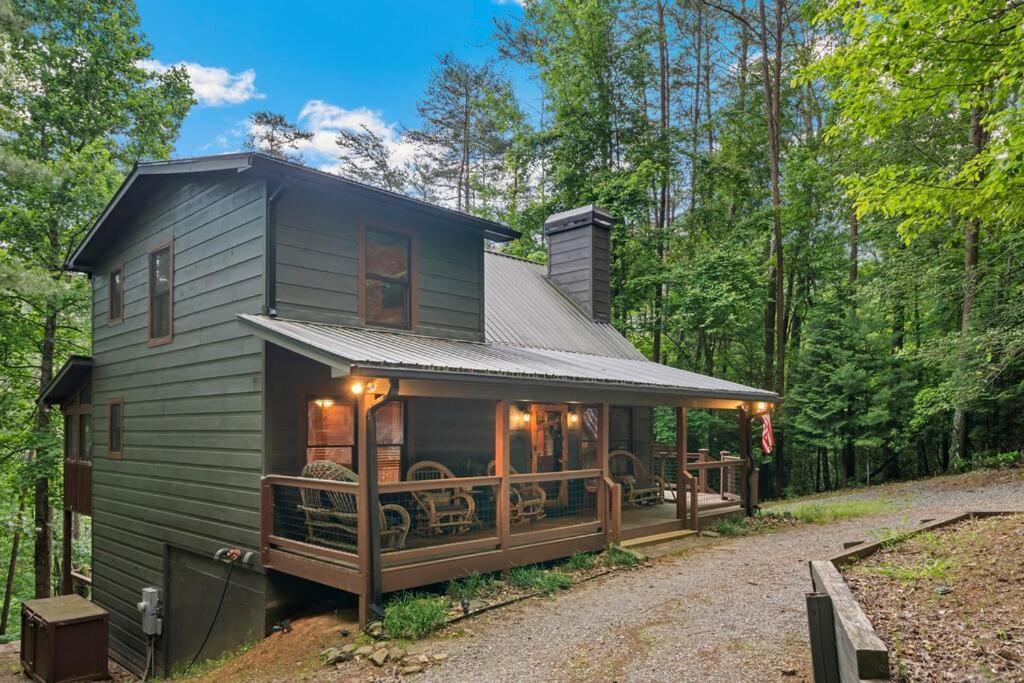 Lakeside Retreat Hot Tub Fishing Hiking Ellijay Buitenkant foto