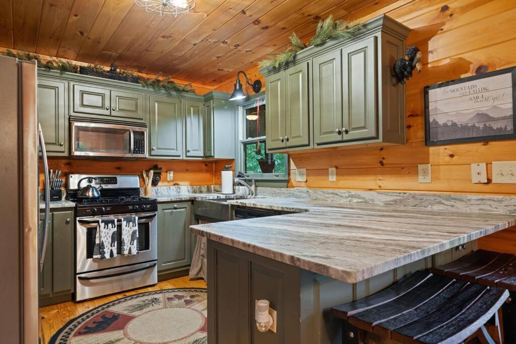 Lakeside Retreat Hot Tub Fishing Hiking Ellijay Buitenkant foto