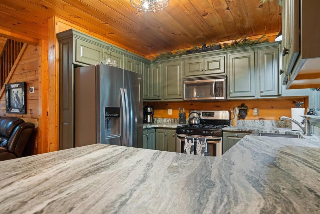 Lakeside Retreat Hot Tub Fishing Hiking Ellijay Buitenkant foto