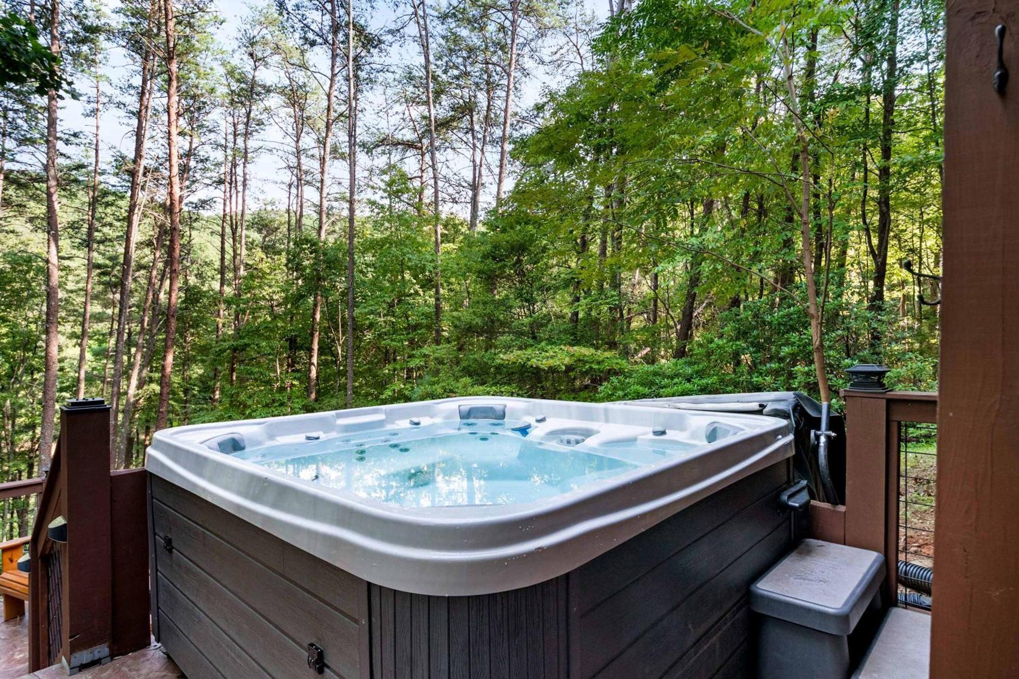 Lakeside Retreat Hot Tub Fishing Hiking Ellijay Buitenkant foto